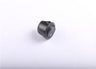 Non - Illuminated Small Black Round Rocker Switch 2500VAC/5s Dielectric Strength