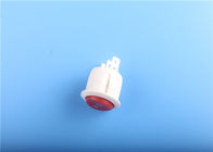 6V-380V Double Pole Momentary Rocker Switch Round Shaped For Hair Dryer