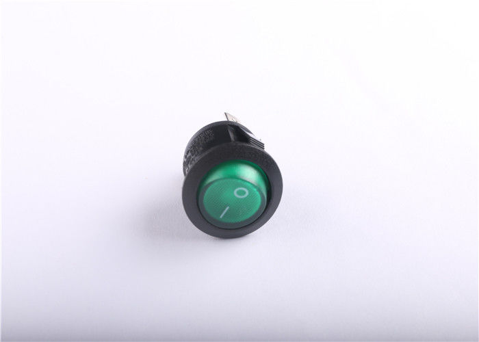 Radiator Heater Miniature Round Rocker Switch 3 Way Customized Color