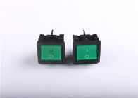 Electronics Green ON OFF Rocker Switch 4 Pins With Indicator Light