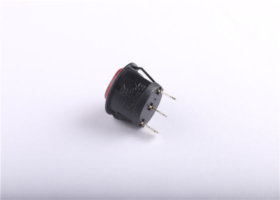 Waterproof Round Rocker Switch 6A 250VAC