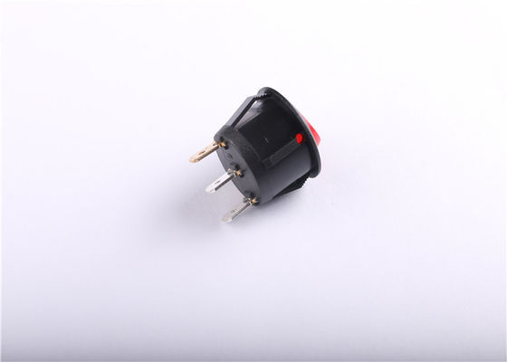 Waterproof Round Rocker Switch 6A 250VAC