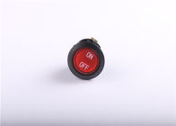 Environmental Waterproof Round Momentary Rocker Switch On Off For Lighting Fixture
